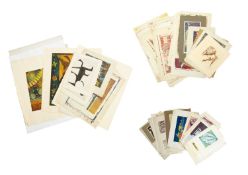 A portfolio of etchings and screenprints
