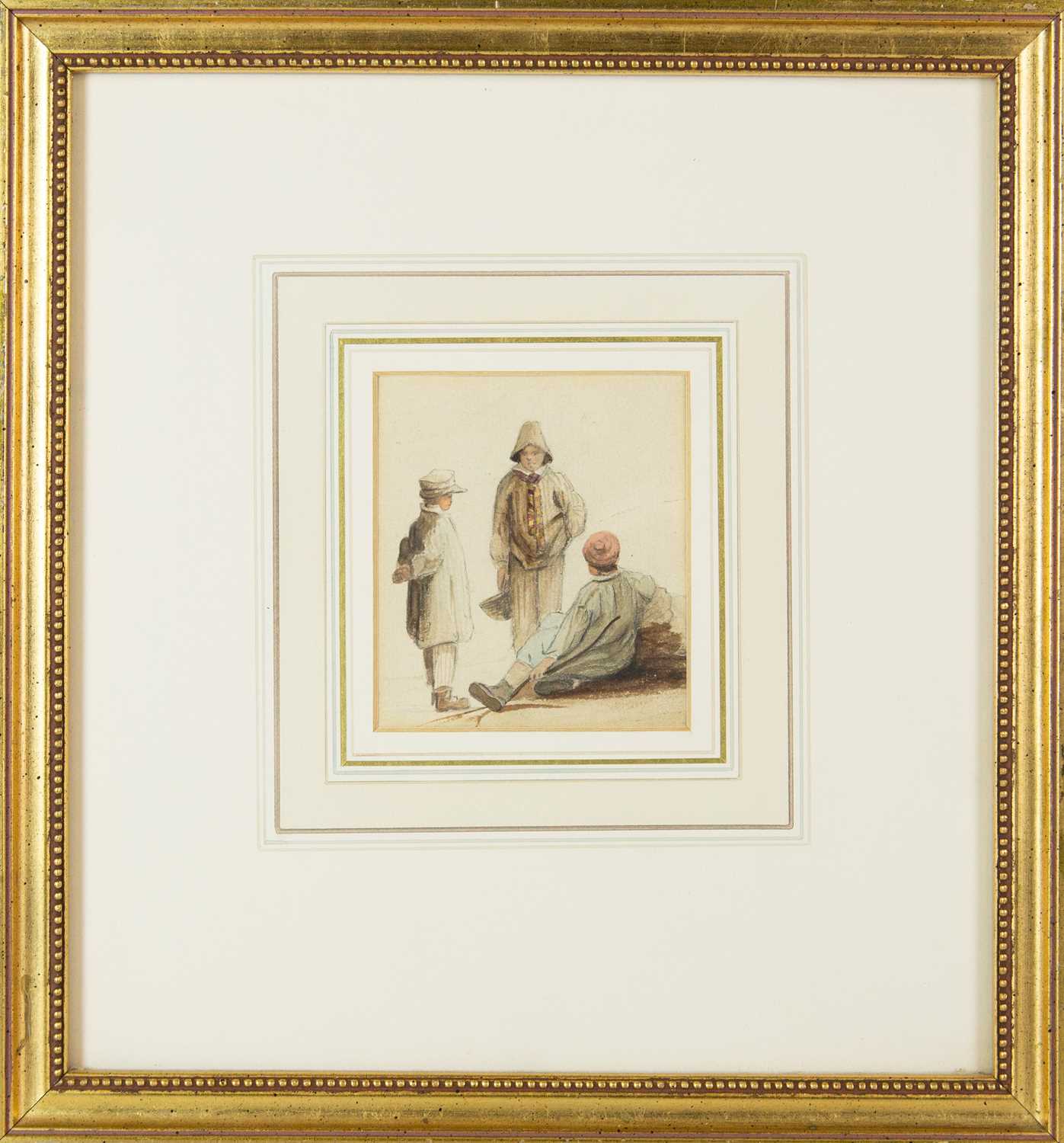 Mid 19th Century Victorian School Two works framed as one - Image 6 of 6