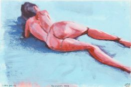 Chris SMITH (1950) Reclining Nude