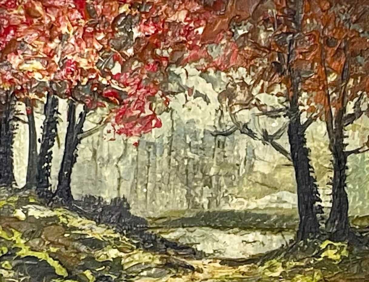 Nigel HALLARD (1936-2020) Autumnal Trees - Image 2 of 3