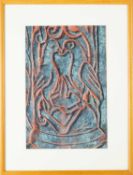 Biddy HOLDEN (1920-2017) Birds from Doorway, Kilpeck Church, Herefordshire