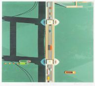 Alasdair LINDSAY (XX-XXI) Morning Traffic, Tower Bridge