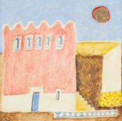 Charlie BAIRD (1955) Pink House, Morocco