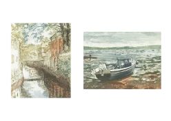 June HICKS (1935) A Truro Backwater & Low Tide