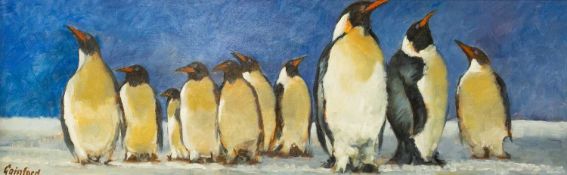 David GAINFORD (1941) Emperor Penguins