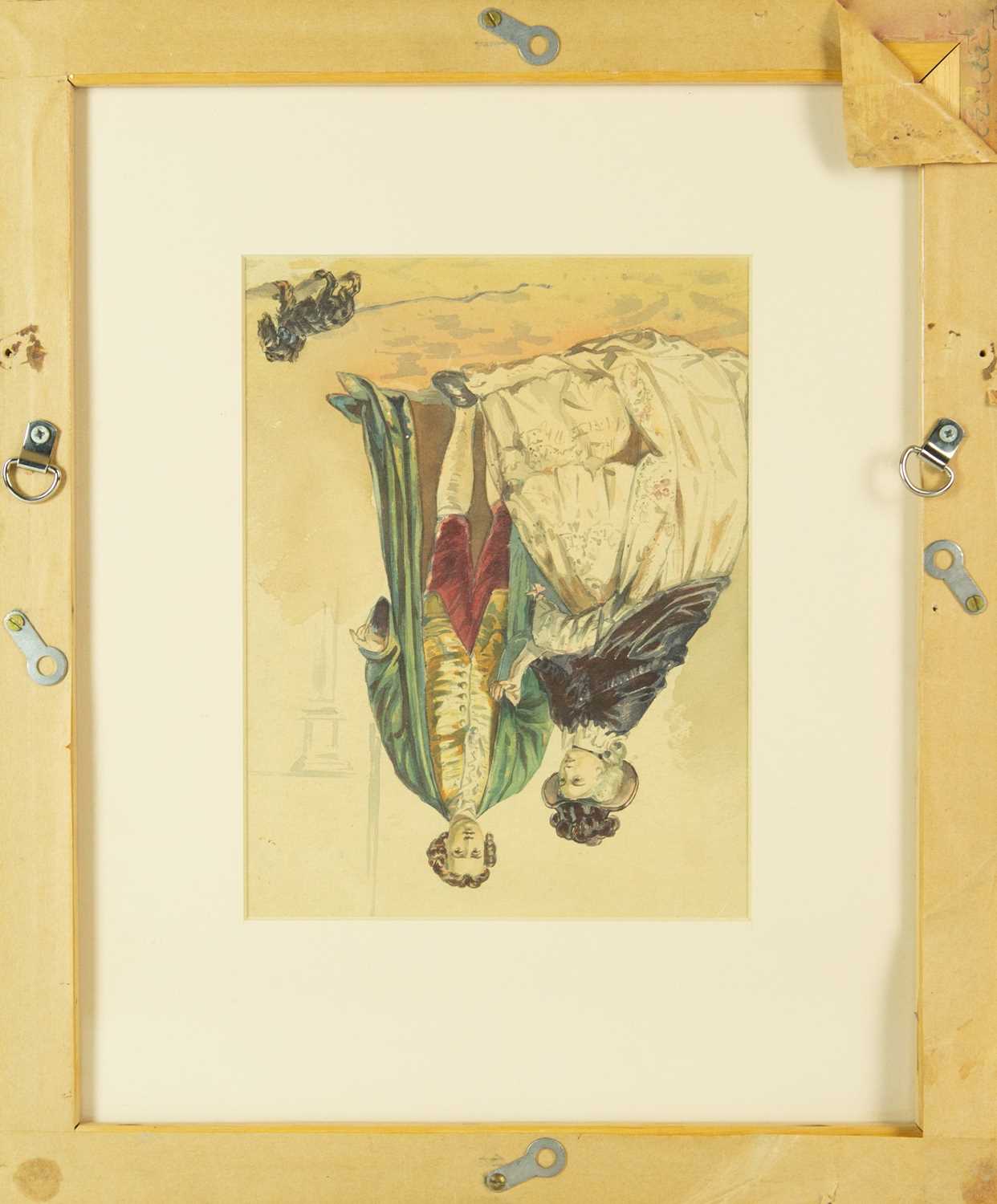 Mid 19th Century Victorian School Two works framed as one - Image 4 of 6