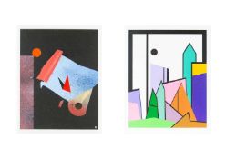 Mark BROOKS (1957-2023, Outsider Artist) Tipping Point No.1