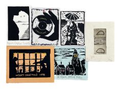 John EMANUEL (1930-2024) Six Christmas Cards