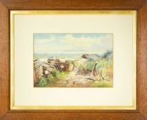 R. Erskine FRASER (XIX-XX) Disused Boats, St Ives