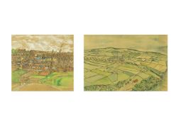 C. W. ROSE (XX) Mill above Hebden Bridge & Malin Bridge