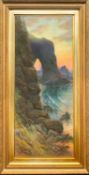 William COX (1866-1939) Coastal Cliff Arch