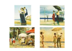 Follower of Jack VETTRIANO Three Works