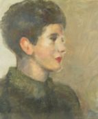 Dora HOOPER (XIX-XX) Portrait of a French Boy