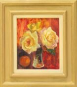 Martyn BALDWIN (1959) Roses and Orange