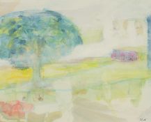 Sally HOLMAN (1949) Little Garden Painting