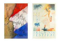 Two Brighton Festival Posters 1987 & 1989