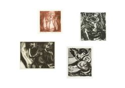 Elizabeth HUNTER (1935) Four Etchings