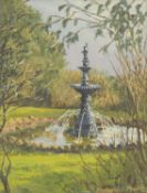 Katharine MAIR (1938) Garden Water Fountain