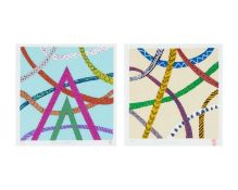 Denny LONG (1944-2018) Two Screenprints