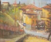 20th Century British School Corner of Florence