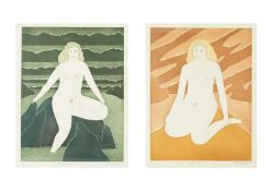 Martin LEMAN (1934) 'Sandy Strip' and 'Midnight Dip'