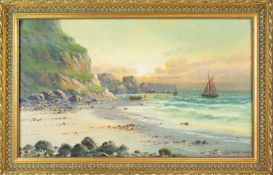 Mabel Cansick HIDER (1888-1958) Cornwall Bay