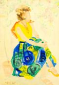 Barbara TRIBE (1913-2000) Muriel In The Garden
