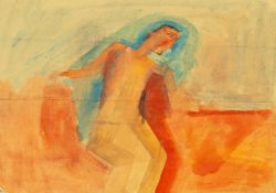 Michael REES (1962) Red-Bodied Figure