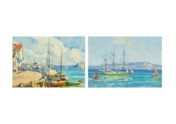 Howard BARRON (1900-1991) Summer Sailing - Two Works