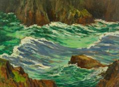 Philip Maurice HILL (1892-1952) Atlantic Waters