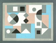Peter Hugo MCCLURE (1947) Cut-Out and Overlay