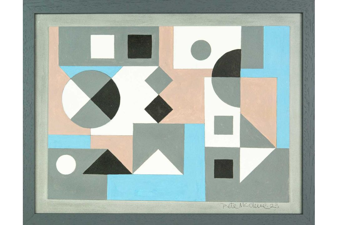 Peter Hugo MCCLURE (1947) Cut-Out and Overlay - Image 1 of 3