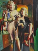 Colin SCOTT (1941-2006) Two Girls in a Bar Seen