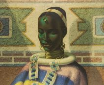 Vladimir Griegorov TRETCHIKOFF (1913-2006) Lady of Ndebele