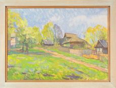 Yuri BONDARENKO (1952) Spring in The Village