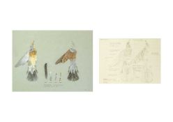 Valentine Stewart 'Pat' PATON (1925-2012) Fieldfare