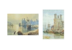 Thomas Charles Leeson ROWBOTHAM(1823-1875) Caernarfon Castle