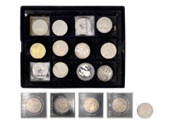 A GB collection of crown coins.