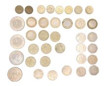 A GB collection of special issue £5, £2, £1 and 50p coins.