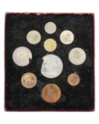 A George VI 1951 Festival Of Britain proof coin set.