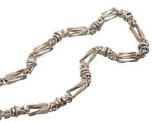 A 925 silver fancy link 18