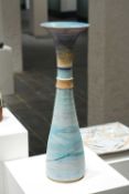 Colin CAFFELL Tall Flared Blue Horizon Vessel