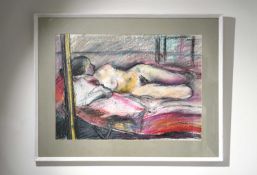 David MOORE Reclining Nude (1990)