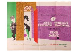 A collection of four posters, to include: British Quads - Irma La Douce (1963), printed by Stafford 