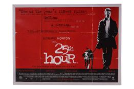 A collection of twenty-two film posters, to include: 25th Hour (2002), British Quad, double sided, 4