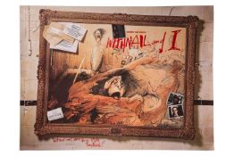 Withnail & I (1987) British Quad, 40 x 30 inches, rolled, Ralph Steadman artwork Director Bruce 