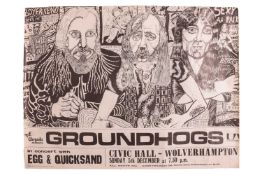 A collection of vintage entertainment posters and related ephemera, to include: From a Jack to a Kin