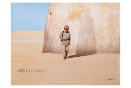 Star Wars Episode 1 The Phantom Menace (1999), British Quad, 40 x 30 inches, Teaser, Double Sided, r