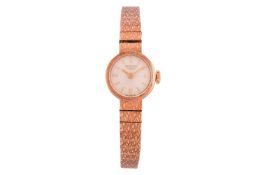 A Longines 9ct Gold Lady’s Wristwatch Year: circa 1960s / 1970s Case Material: 9ct Gold Case Diamete