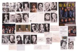 Autographs: Stage, Screen, Political and Military interest – 40+ publicity photographs, cards and FD